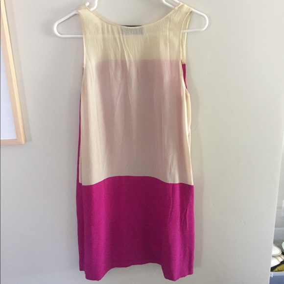 Silk Two Tone Dress - Picture 2 of 4